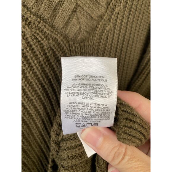 Express Chunky Knit Sweater Womens Small Relaxed Oversized Casual Cozy Office - Picture 5 of 10